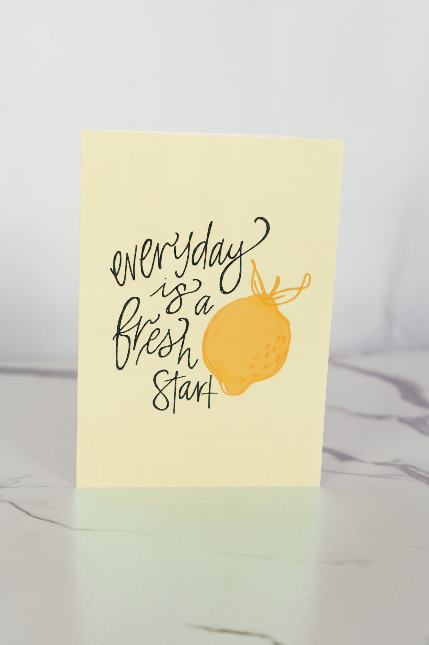 Fresh Start Card