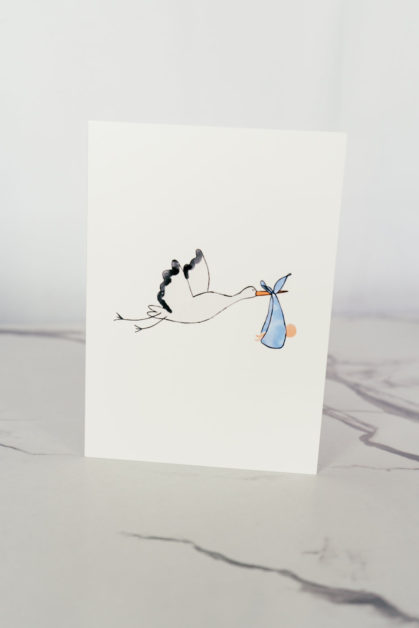 Storks Baby Card