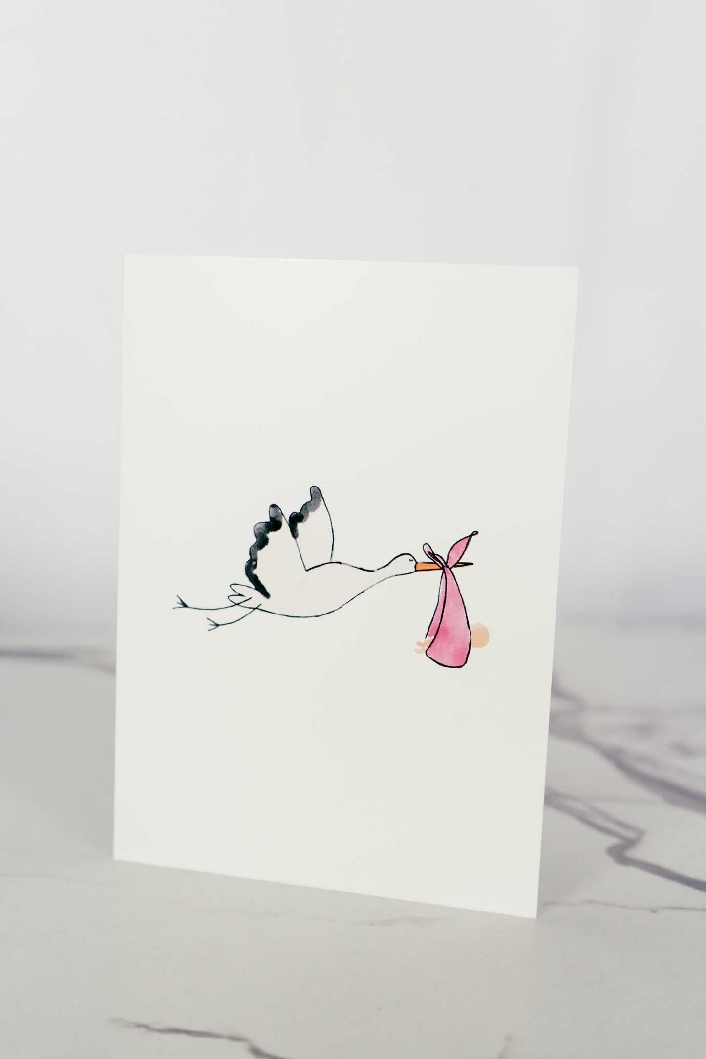 Storks Baby Card